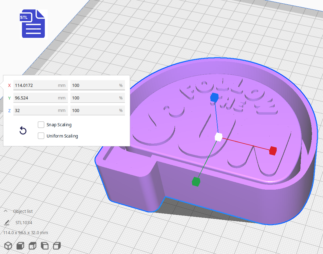 Follow the Sun Silicone Mold Housing STL File