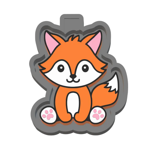 Fox Silicone Mold Housing STL File - The Crafts and Glitter Shop