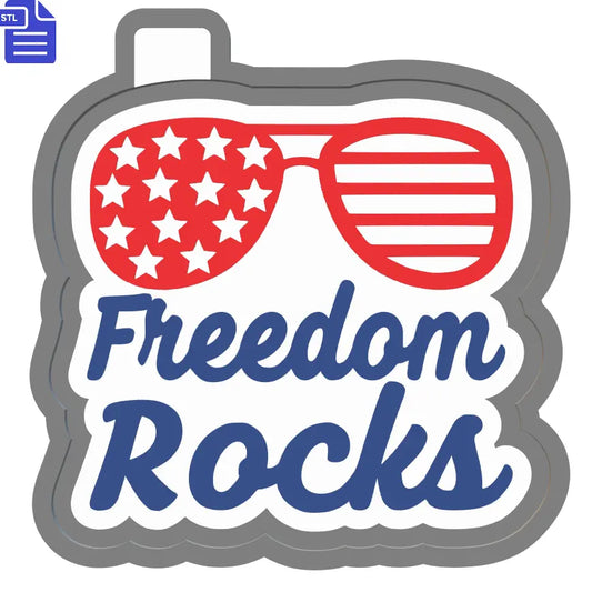 Freedom Rocks Silicone Mold Housing STL File