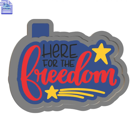 Freedom Silicone Mold Housing STL File