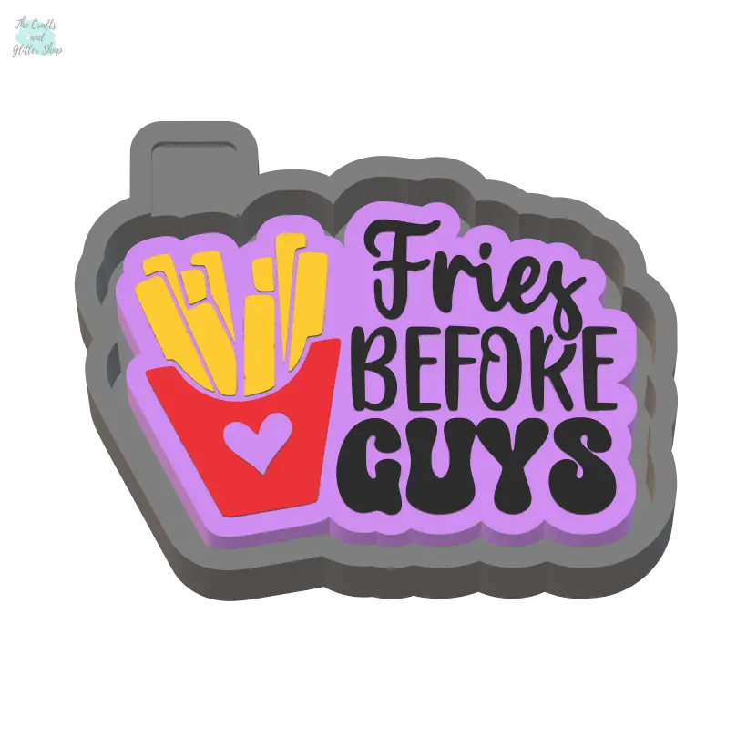 Fries Silicone Mold Housing STL File