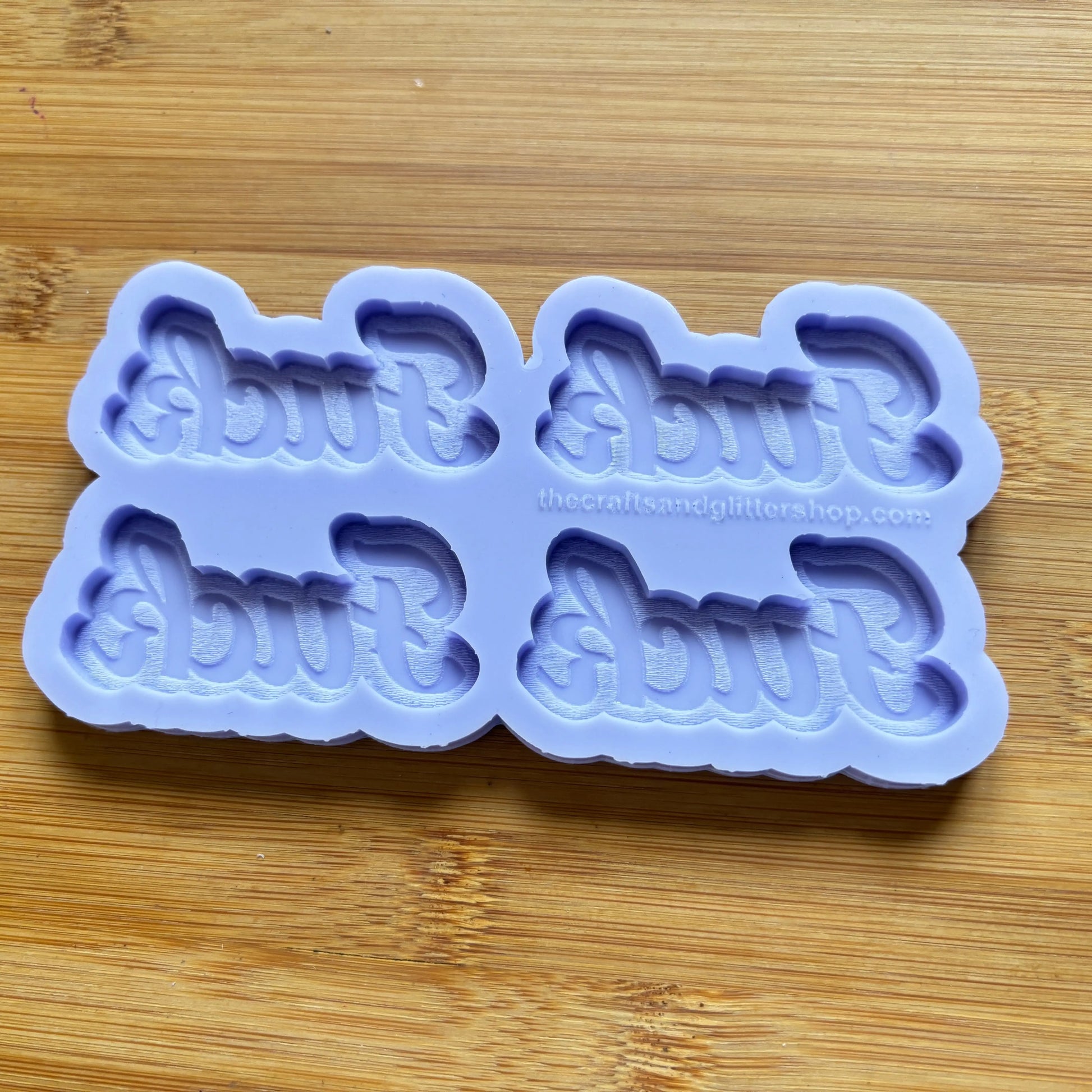 Fuck Silicone Mold - The Crafts and Glitter Shop