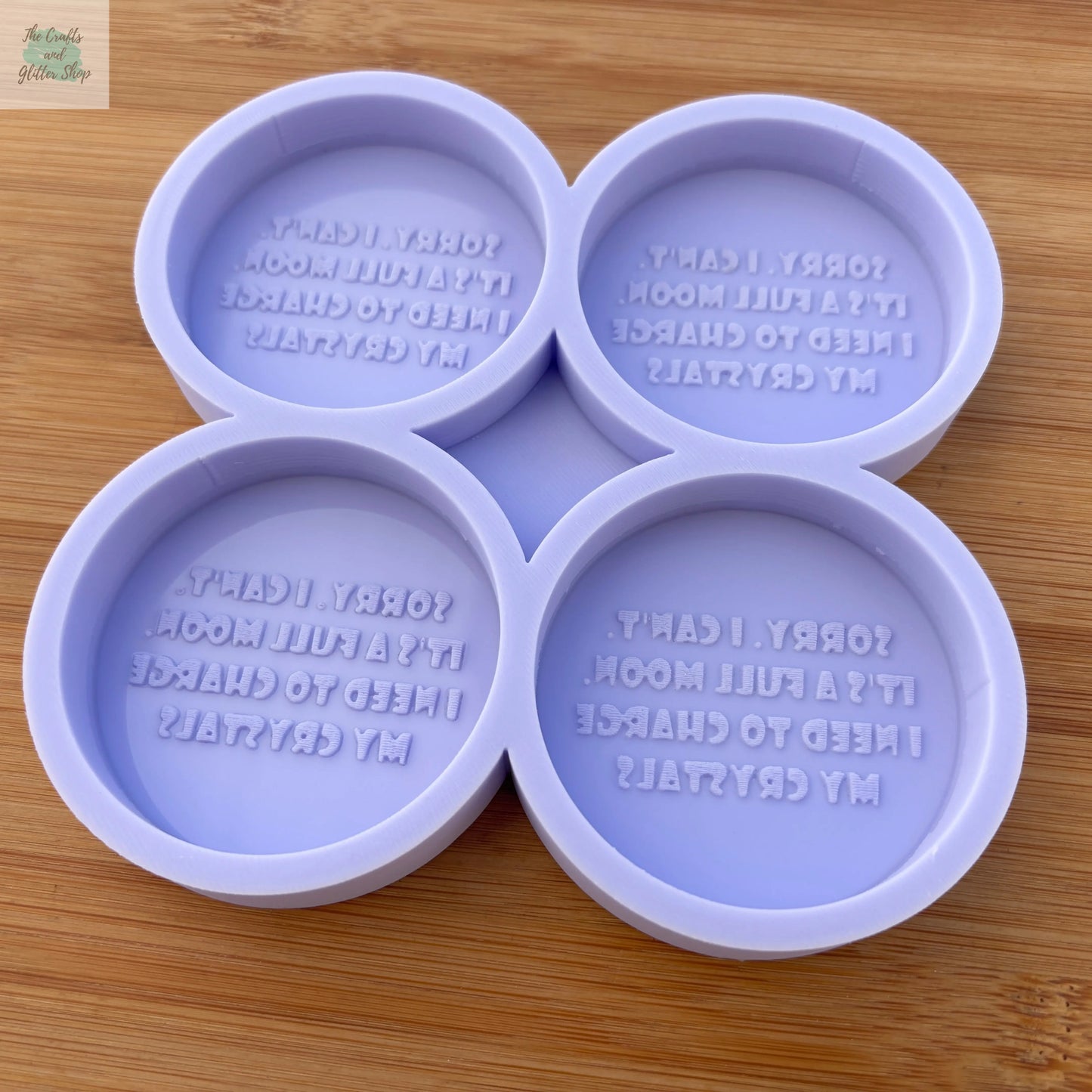 Funny Full Moon Silicone Mold