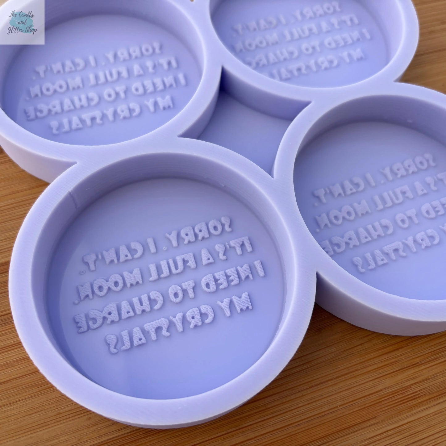 Funny Full Moon Silicone Mold - The Crafts and Glitter Shop