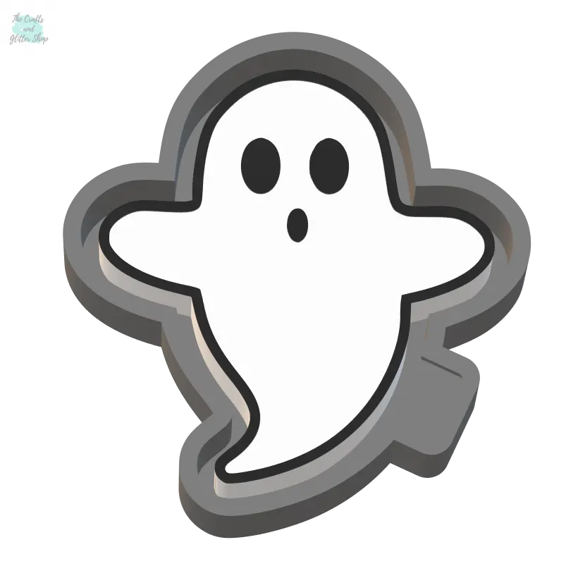 Ghost Silicone Mold Housing STL File