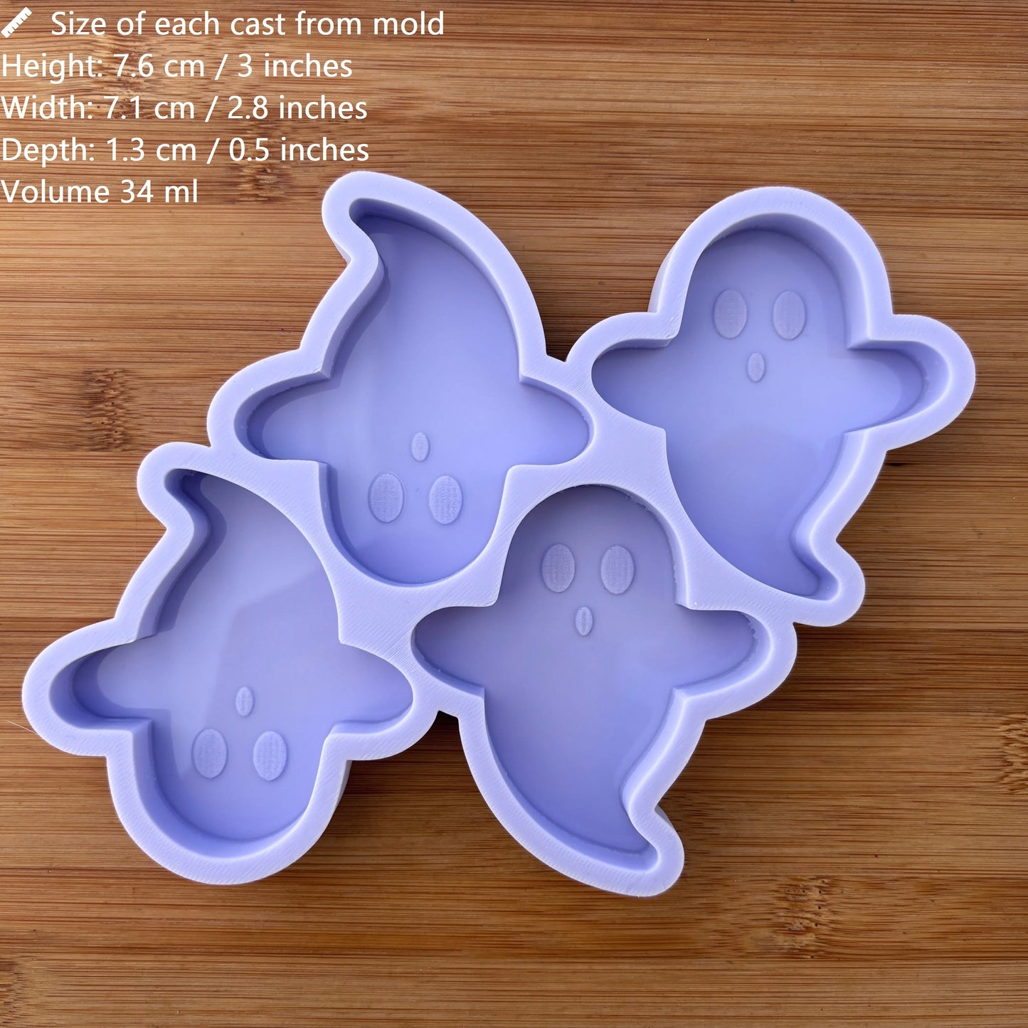 Ghost Silicone Mold - The Crafts and Glitter Shop