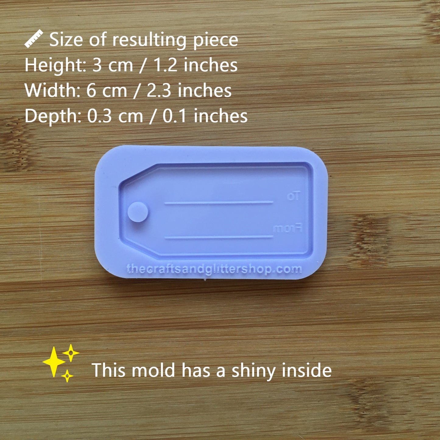 Gift Tag Silicone Mold