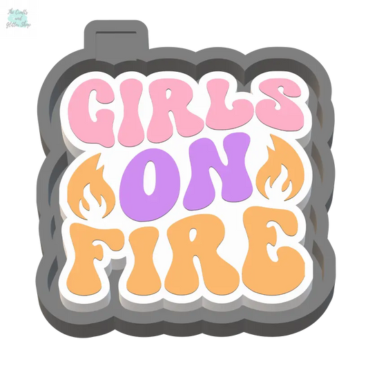 Girls on Fire Silicone Mold Housing STL File