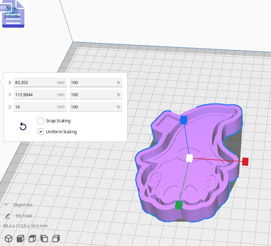 Gnome Silicone Mold Housing STL File