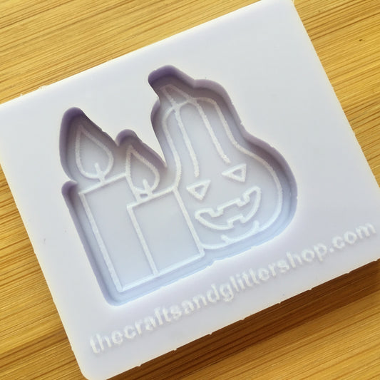 Halloween Candles Silicone Mold