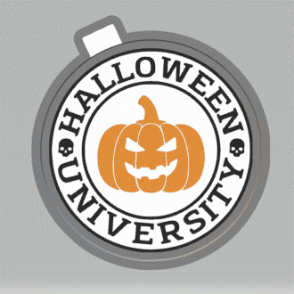 Halloween University Silicone Mold Housing STL File