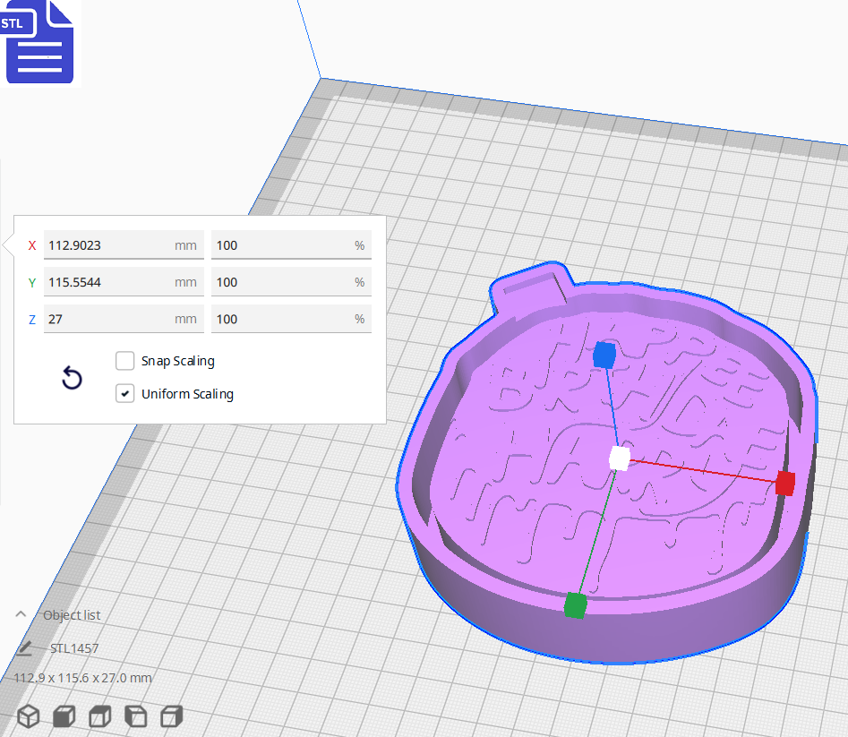 Harry's Birthday Cake Silicone Mold Housing STL File