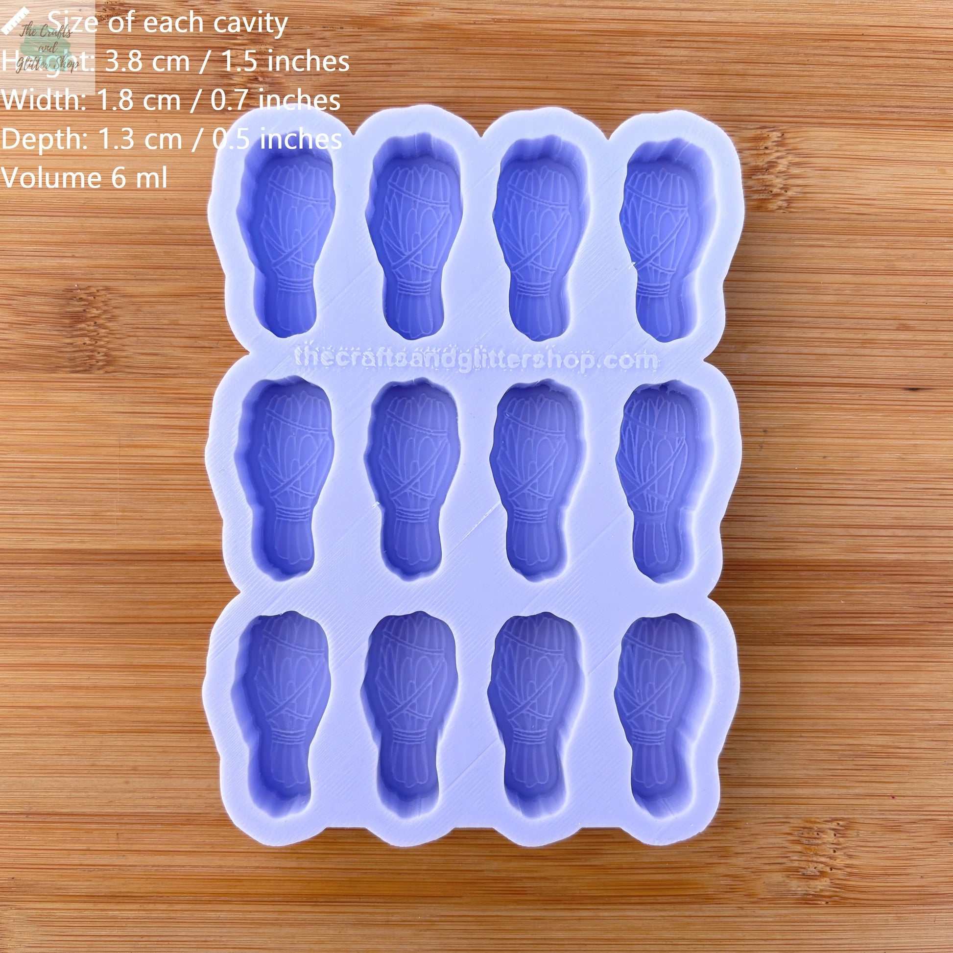 Herb Bundle Silicone Mold - The Crafts and Glitter Shop