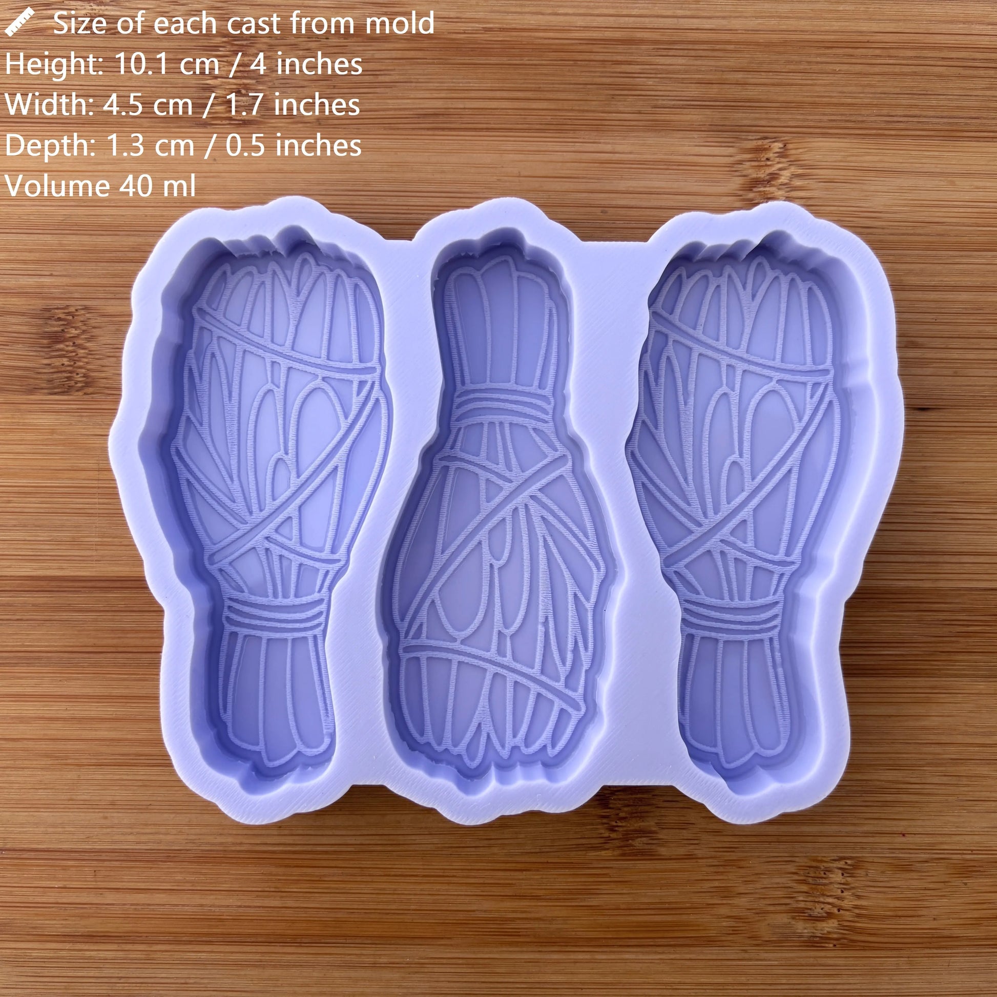 Herb Bundle Silicone Mold - The Crafts and Glitter Shop