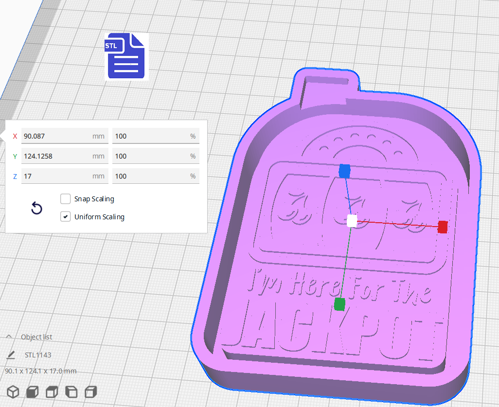 Here for the Jackpot Silicone Mold Housing STL File