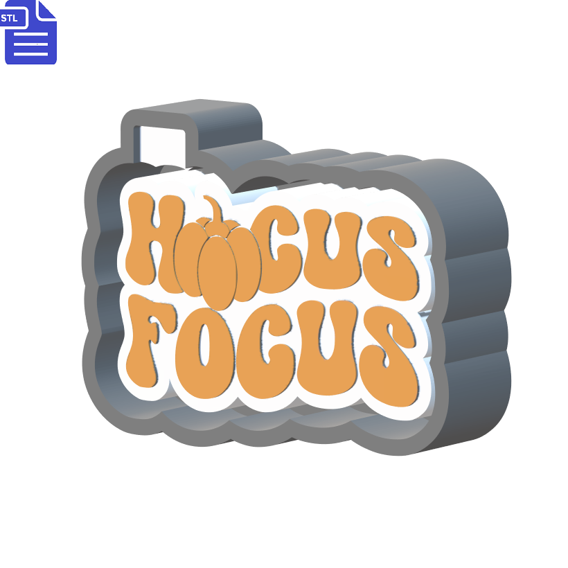 Hocus Focus Silicone Mold Housing STL File