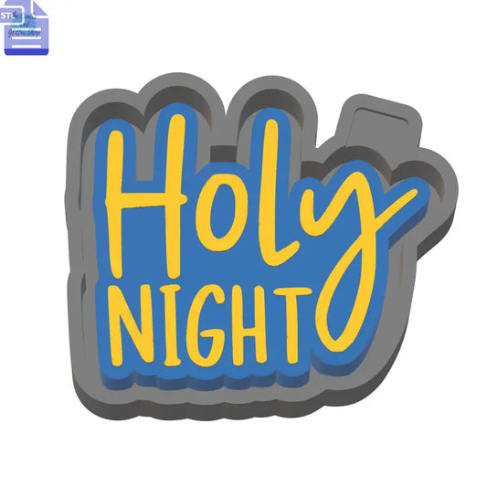Holy Night Silicone Mold Housing STL File - The Crafts and Glitter Shop