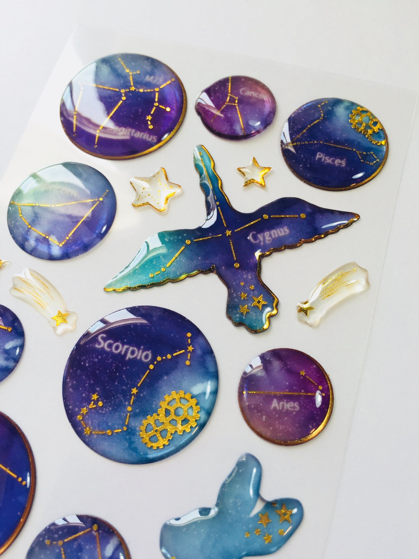 Horoscope Epoxy Stickers