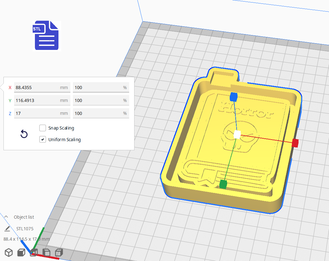 Horror Book Club Silicone Mold Housing STL File