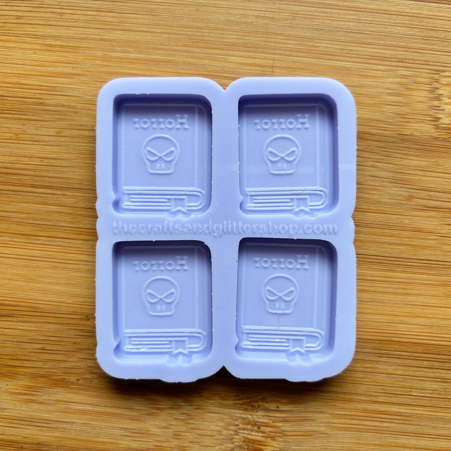 Horror Book Silicone Mold - The Crafts and Glitter Shop