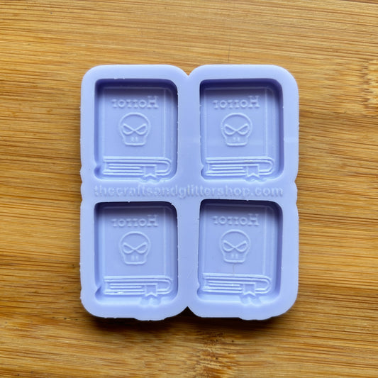 Horror Book Silicone Mold - The Crafts and Glitter Shop