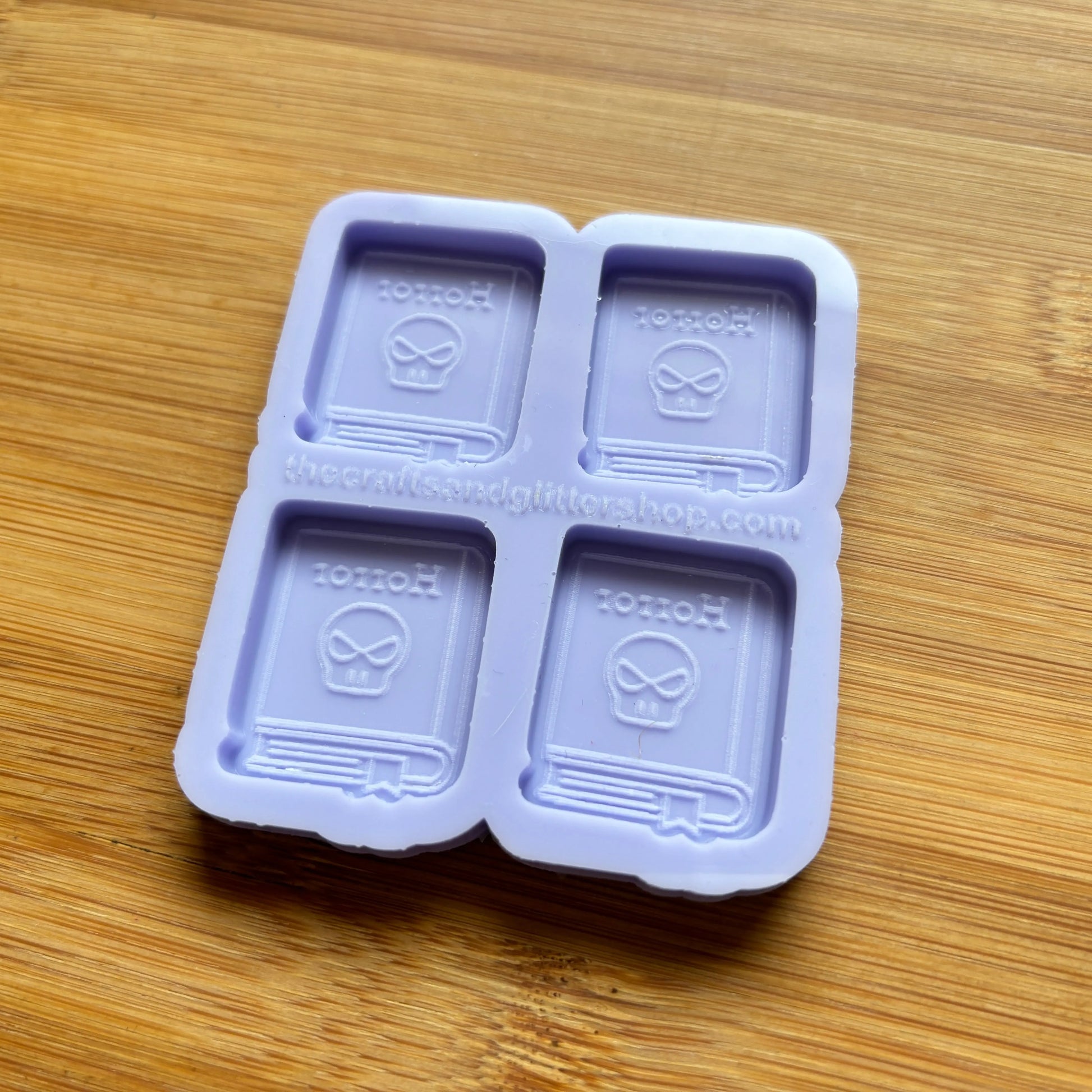 Horror Book Silicone Mold - The Crafts and Glitter Shop