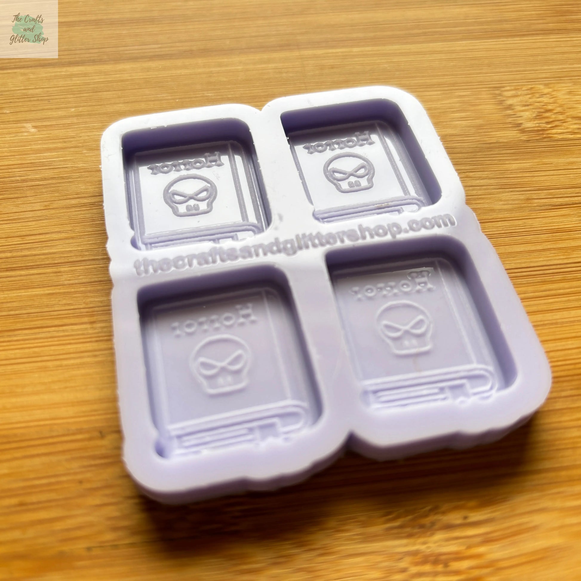 Horror Book Silicone Mold - The Crafts and Glitter Shop
