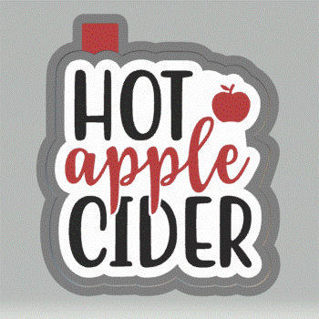 Hot Apple Cider Silicone Mold Housing STL File