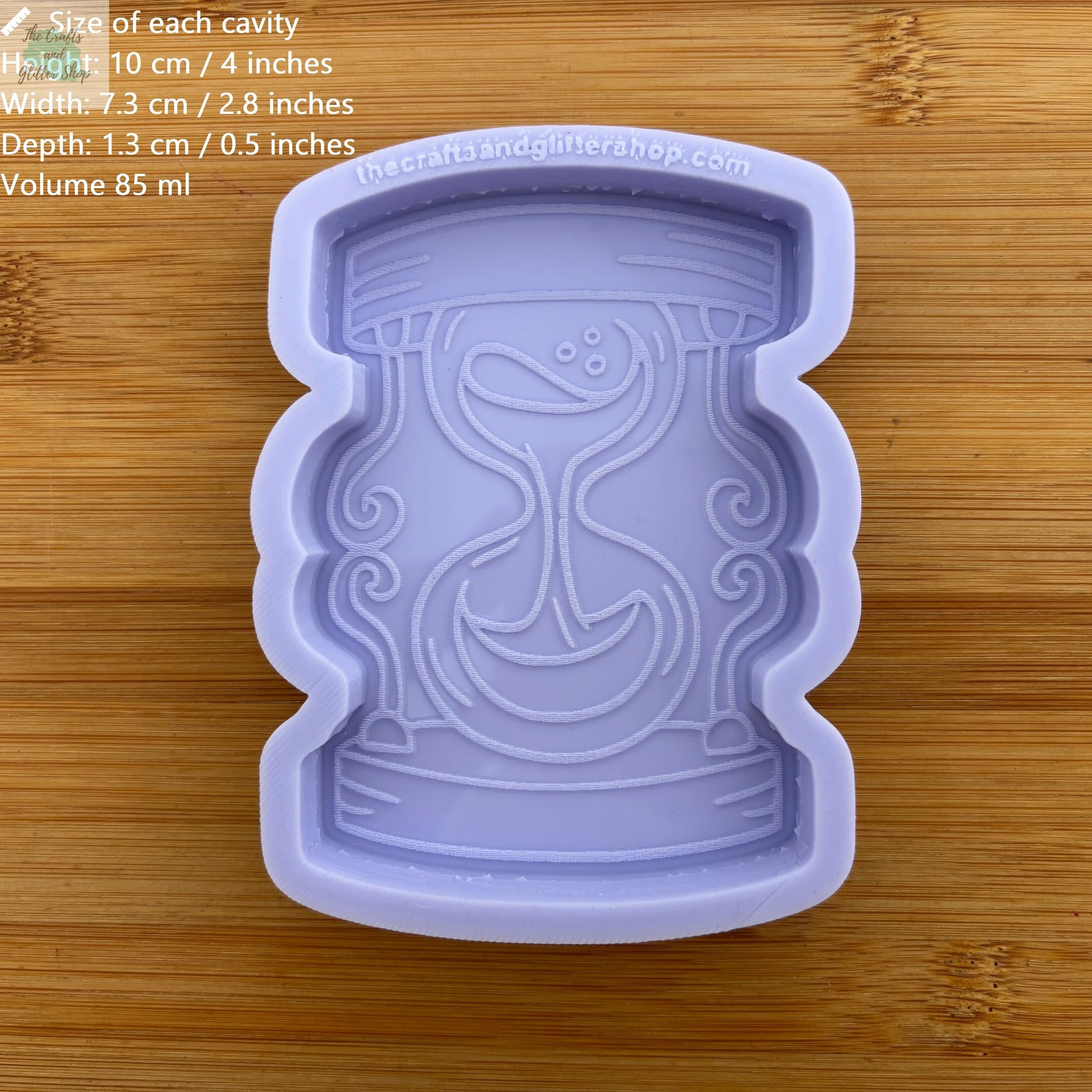 Hourglass Silicone Mold - The Crafts and Glitter Shop