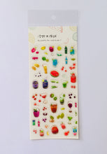 Load image into Gallery viewer, Fruit &amp; Cocktail Drinks Epoxy Stickers - 1 sheet