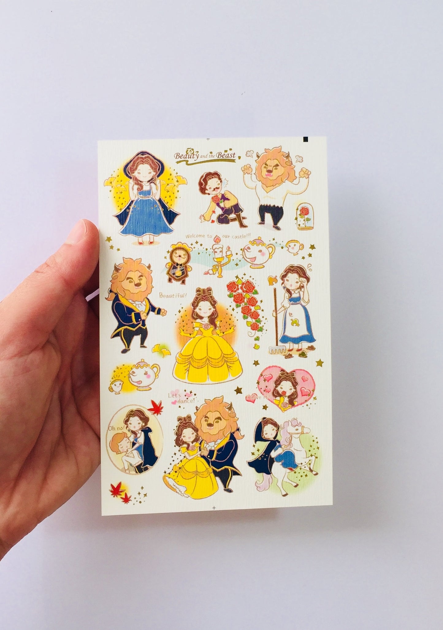 Kawaii Princess Stickers - various designs available