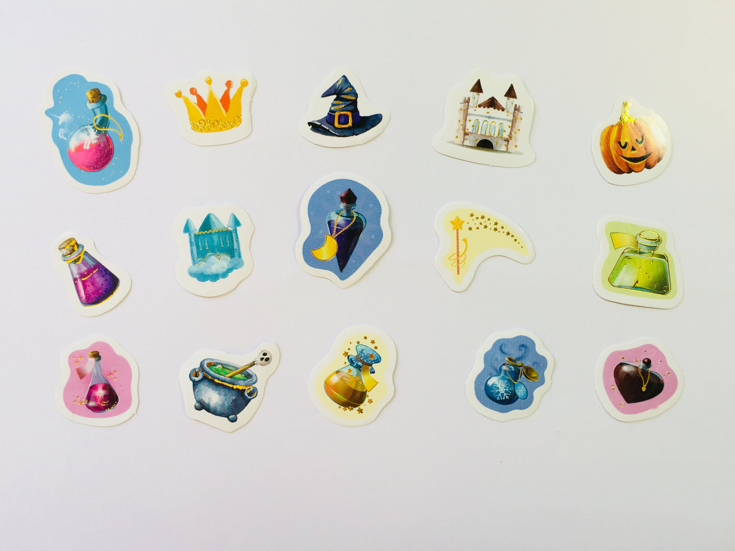 Magic Stuff Sticker Flakes - 45 pieces - The Crafts and Glitter Shop