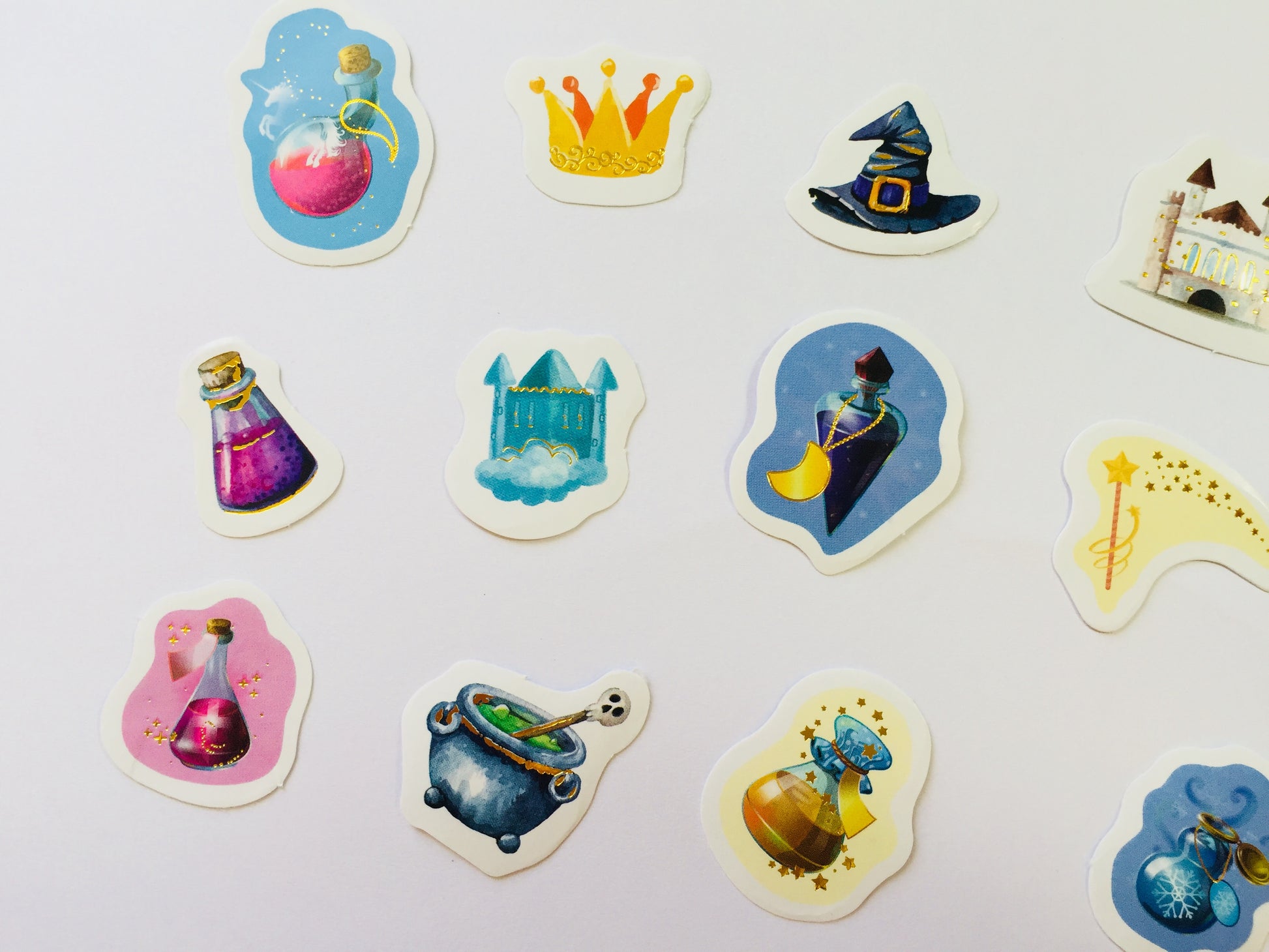 Magic Stuff Sticker Flakes - 45 pieces - The Crafts and Glitter Shop