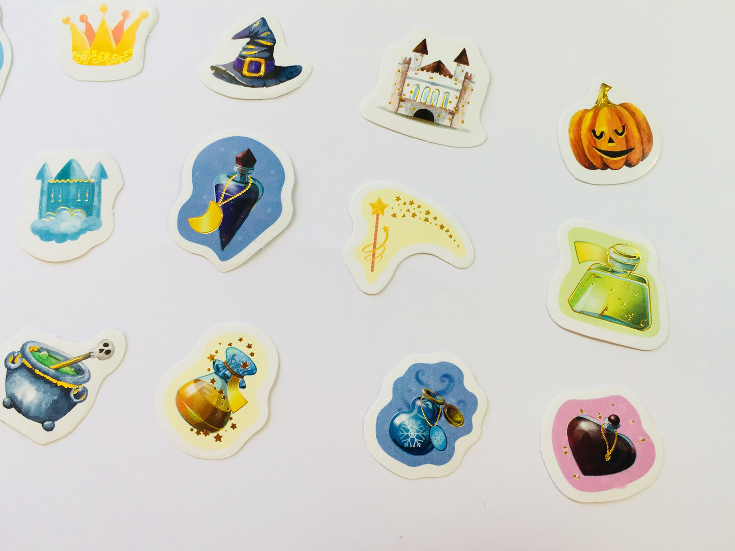 Magic Stuff Sticker Flakes - 45 pieces - The Crafts and Glitter Shop