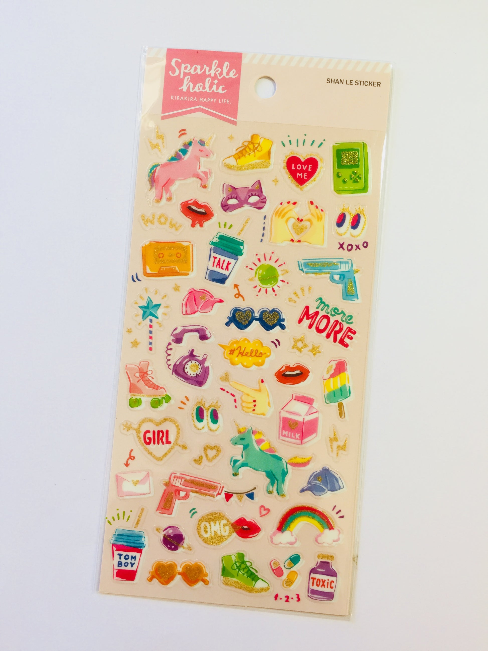 Teenager Stuff Stickers - 1 Sheet - The Crafts and Glitter Shop