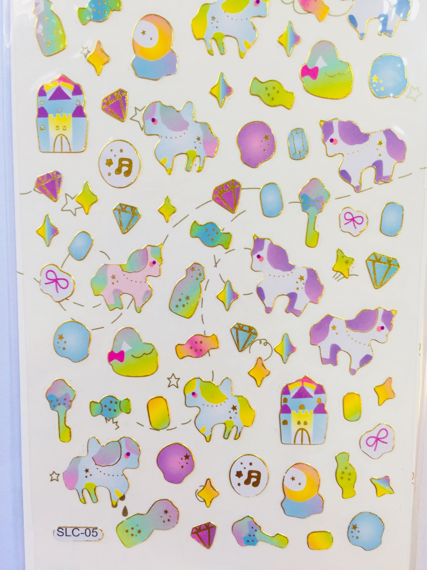 Colorful Unicorn Stickers