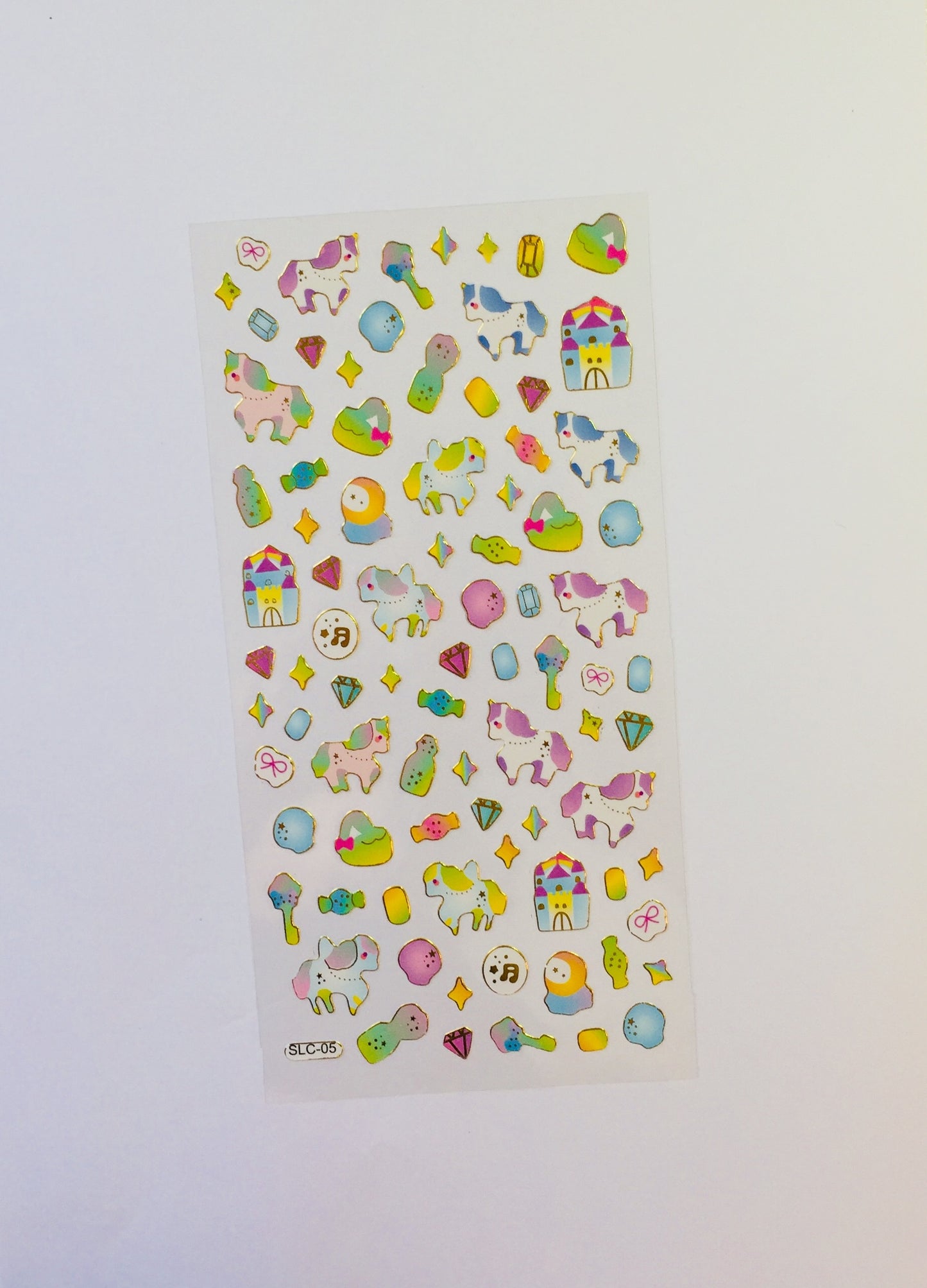 Colorful Unicorn Stickers