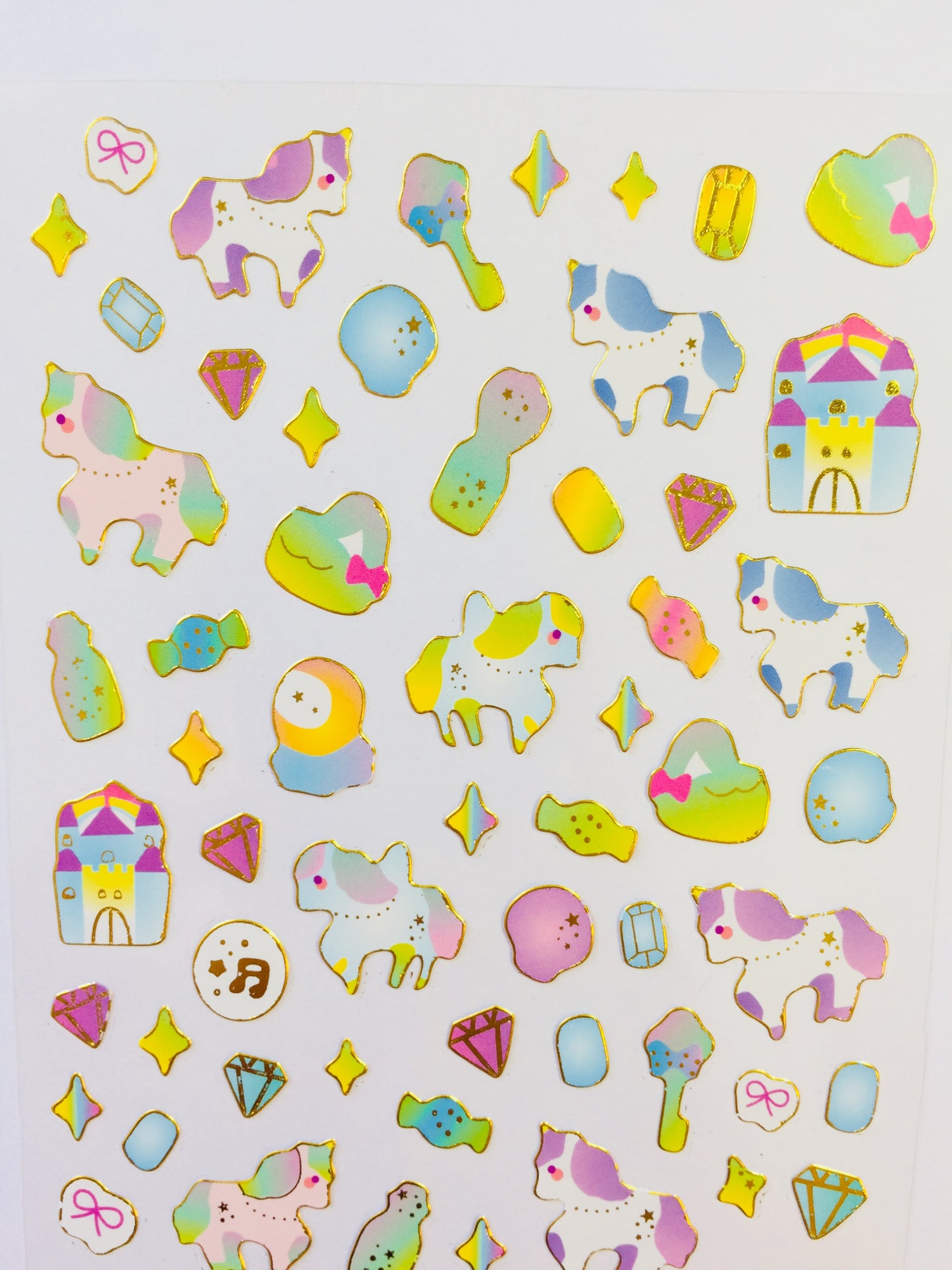 Colorful Unicorn Stickers