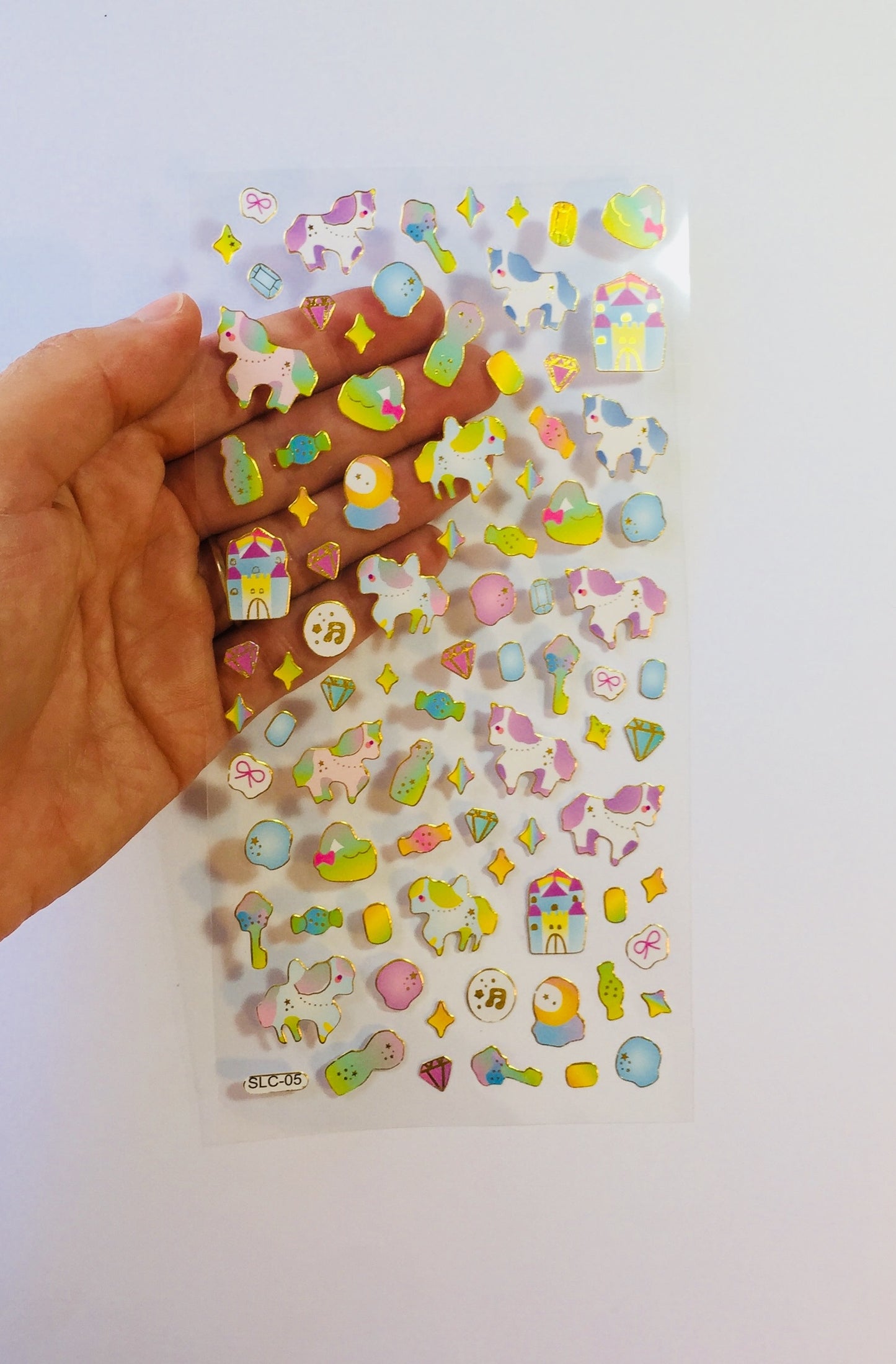 Colorful Unicorn Stickers