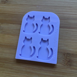 Sitting Cat Silicone Mold