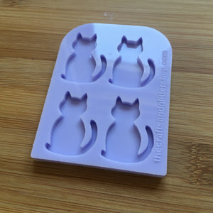 Sitting Cat Silicone Mold