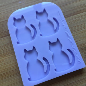 Sitting Cat Silicone Mold