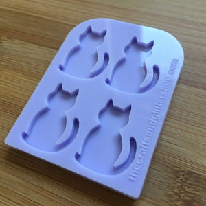 Sitting Cat Silicone Mold