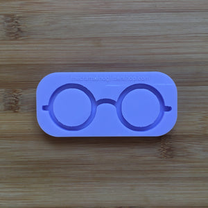 3.5" Nerdy Glasses Silicone Mold