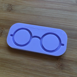 3.5" Nerdy Glasses Silicone Mold