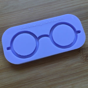 3.5" Nerdy Glasses Silicone Mold