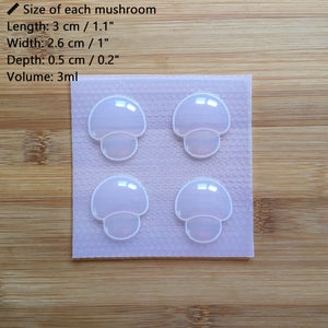 3 cm Mushroom Plastic Mold