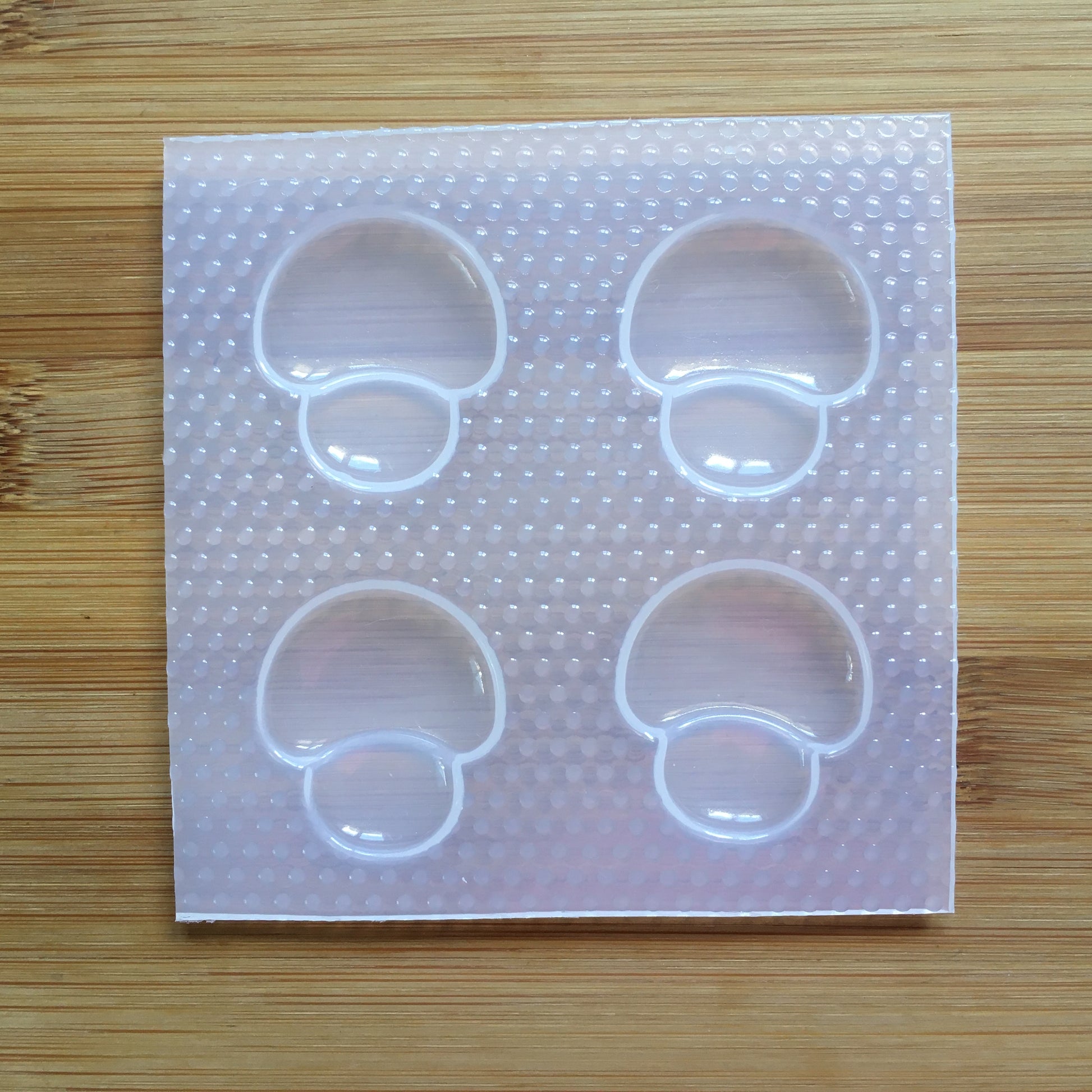 3 cm Mushroom Plastic Mold - The Crafts and Glitter Shop
