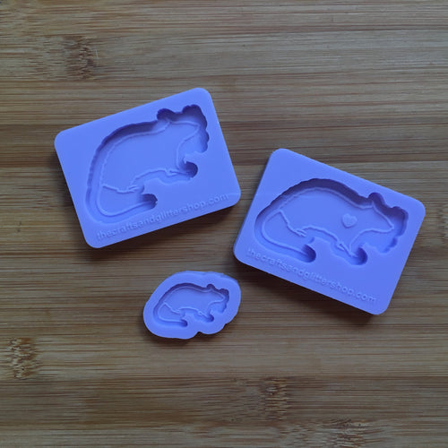 Rat Silicone Mold, Food Safe Silicone Rubber Mould