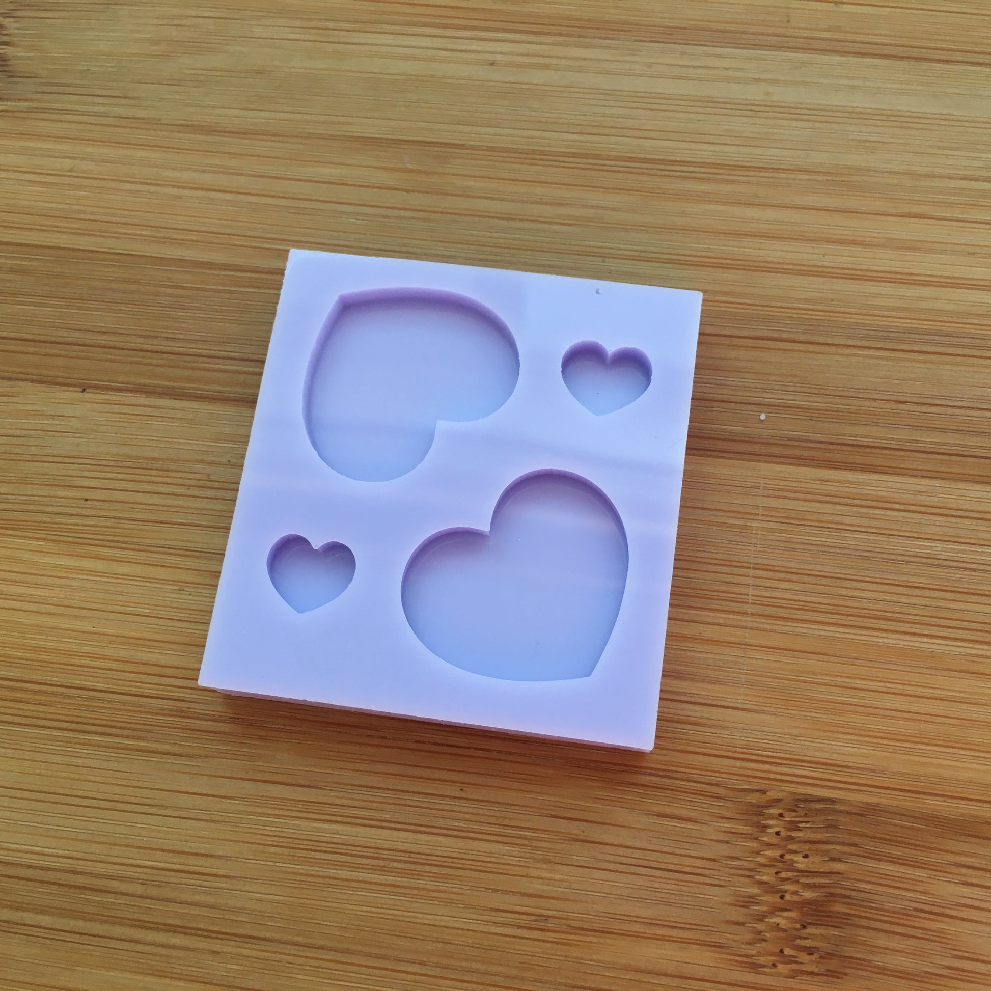 Hearts Silicone Mold - The Crafts and Glitter Shop